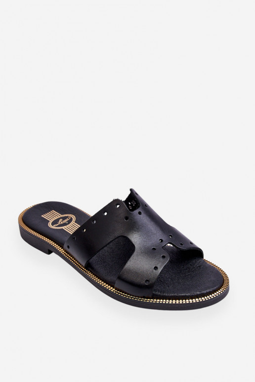 Zazoo 40326 Sieviešu Čības Ar dekoratīviem izgriezumiem melnas krāsas Zazoo 40326 Sieviešu Čības Ar dekoratīviem izgriezumiem melnas krāsas