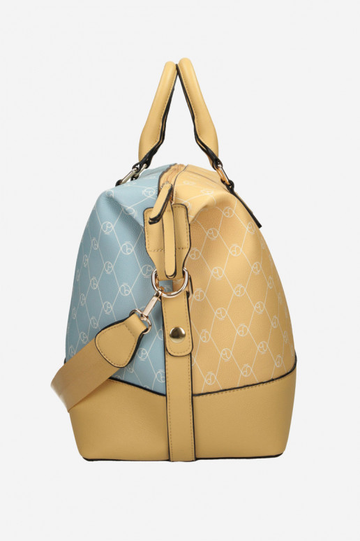 Liels Ceļojumu soma NOBO P1250-CM02 Dzelteni-Zils