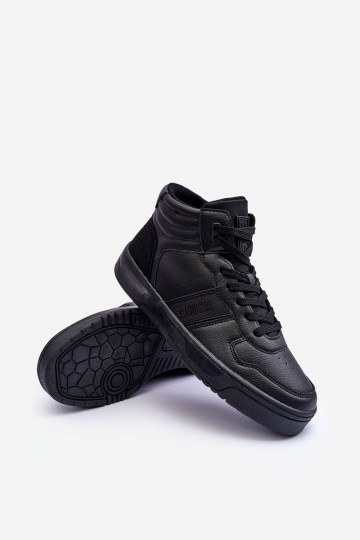 sporta apavi Vīriešiem Memory Foam Big Star KK174135 906 melnas krāsas 2