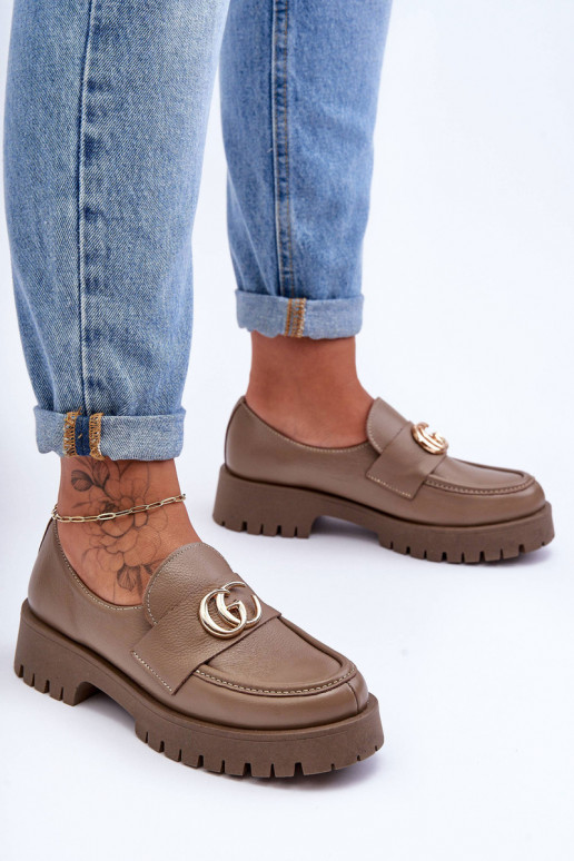 Stilīgi apavi ar ornamentiem smilšu krāsas Rosefalls Stilīgi apavi ar ornamentiem smilšu krāsas Rosefalls