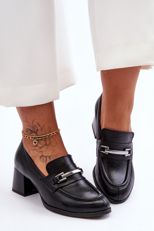 Ērti Āda Kurpes melnas krāsas Lemar Damira Ērti Āda Kurpes melnas krāsas Lemar Damira