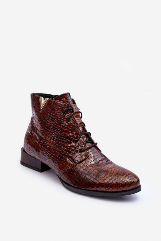 Sieviešu puszābaki Tā irciejka 5743C-02 brūnas krāsas