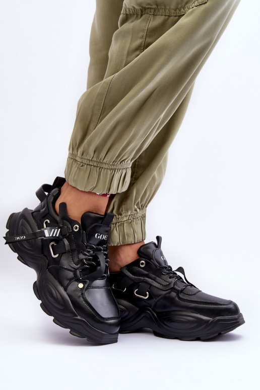 sporta apavi Sneakers modeļa apavi GOE MM2N4014 melnas krāsas