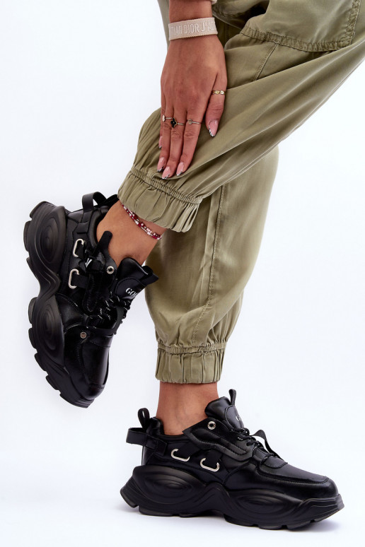 sporta apavi Sneakers modeļa apavi GOE MM2N4014 melnas krāsas