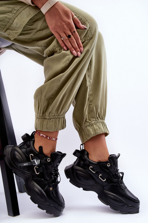 sporta apavi Sneakers modeļa apavi GOE MM2N4014 melnas krāsas