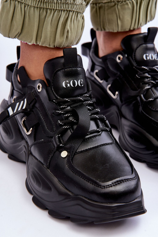 sporta apavi Sneakers modeļa apavi GOE MM2N4014 melnas krāsas