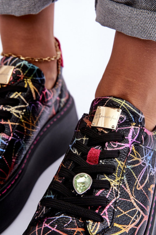 Āda sporta apavi ar platformu Tā irciejka 06191-39 Dažādu krāsu