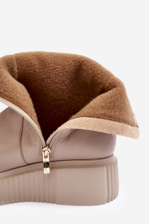 Sieviešu puszābaki ar platformu smilšu krāsas Lemar Jenefer Sieviešu puszābaki ar platformu smilšu krāsas Lemar Jenefer