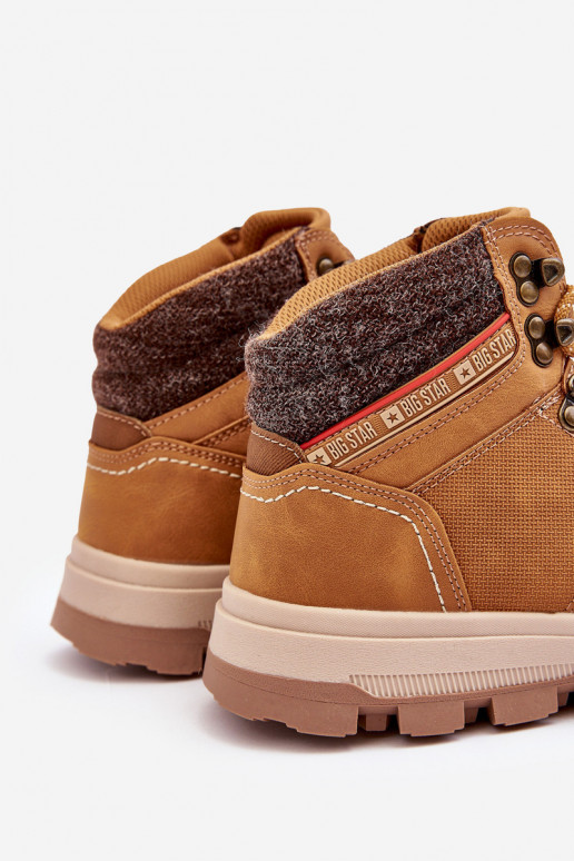 Vīriešiem pārgājienu zābaki Big Star KK174217 brūnas krāsas