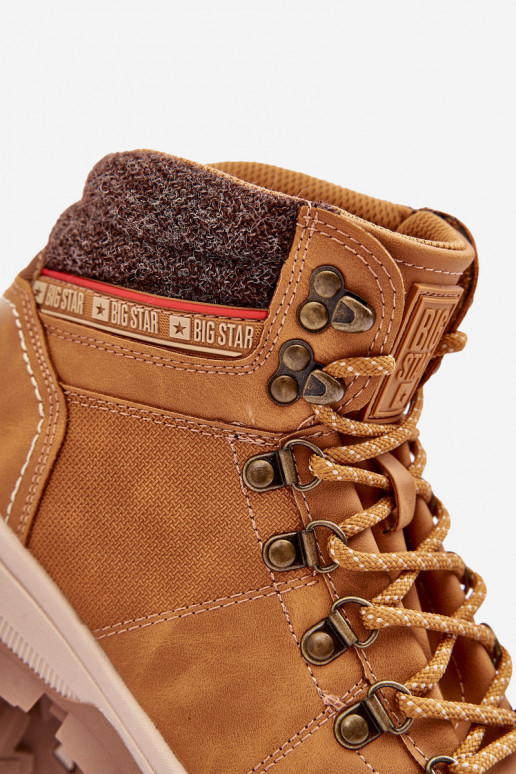 Vīriešiem pārgājienu zābaki Big Star KK174217 brūnas krāsas
