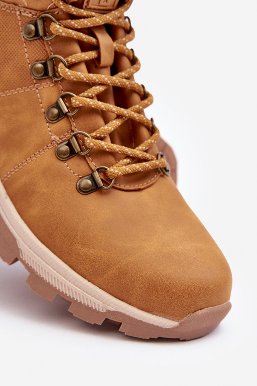 Vīriešiem pārgājienu zābaki Big Star KK174217 brūnas krāsas