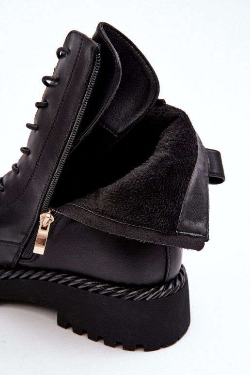 Sieviešu puszābaki zābaki ar ornamentiem melnas krāsas S.Barski MR870-68 Sieviešu puszābaki zābaki ar ornamentiem melnas krāsas S.Barski MR870-68