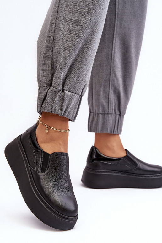 Āda sporta apavi Sieviešu uz ar platformus melnas krāsas Lemar Tā irnish