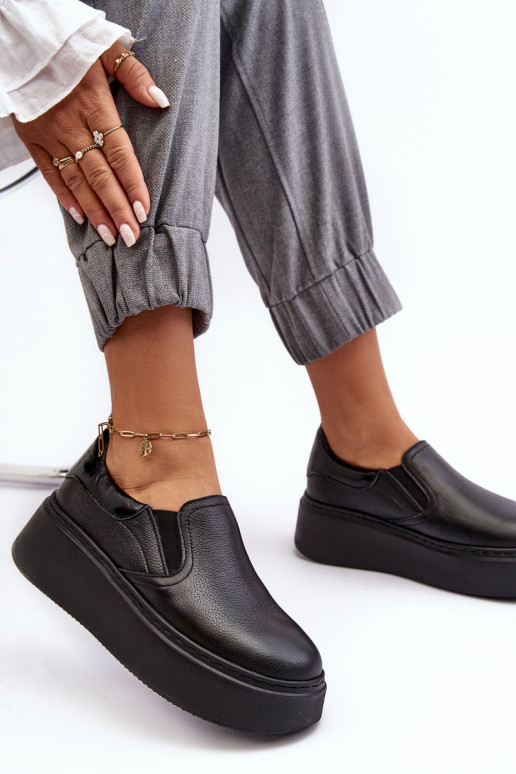 Āda sporta apavi Sieviešu uz ar platformus melnas krāsas Lemar Tā irnish