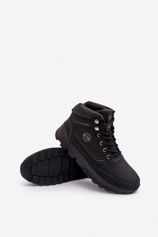 Vīriešiem pārgājienu zābaki melnas krāsas Big Star MM174016