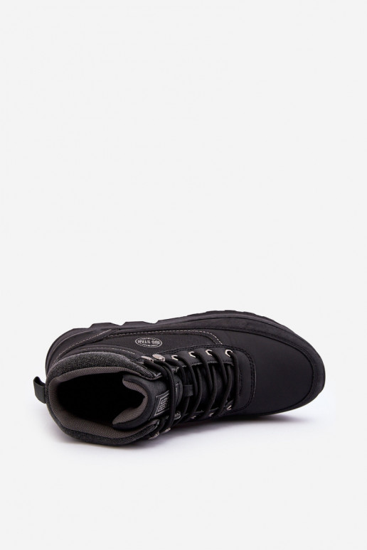 Vīriešiem pārgājienu zābaki melnas krāsas Big Star MM174016