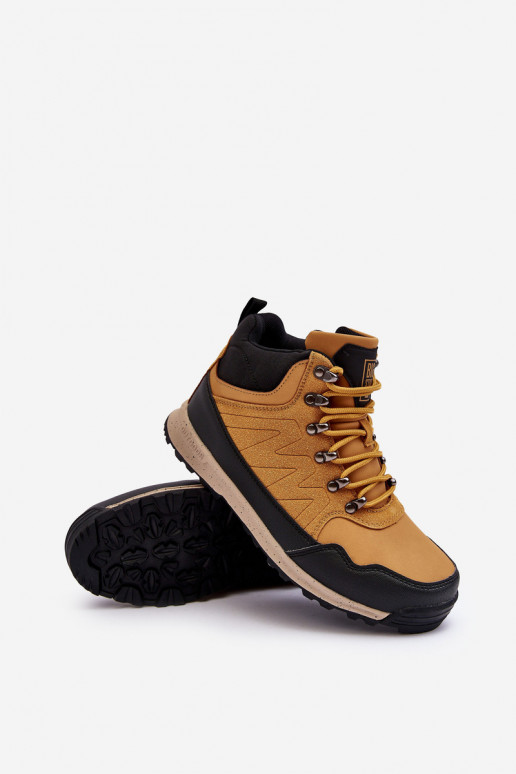 Sieviešu Siltināti pārgājienu zābaki brūnas krāsas Big Star MM274479