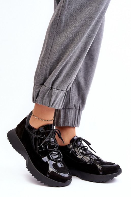 Āda Laque sporta apavi Sieviešu M01/2 Zazoo melnas krāsas