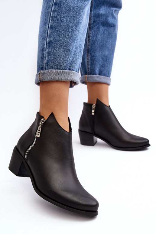 Āda Sieviešu puszābaki Ar zemu augšējo daļu ar papēdi Ar slīdņiem melnas krāsas Annaja Āda Sieviešu puszābaki Ar zemu augšējo daļu ar papēdi Ar slīdņiem melnas krāsas Annaja