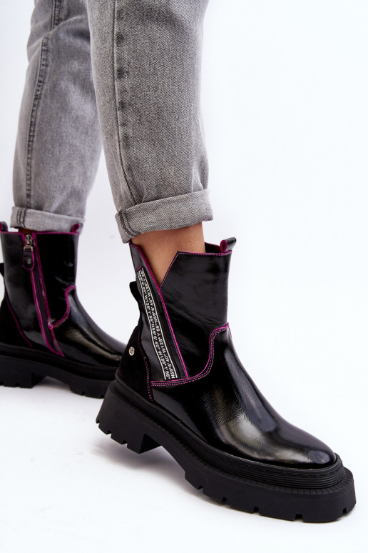 Āda Sieviešu Sieviešu puszābaki Tā irciejka 06236-15 melnas krāsas