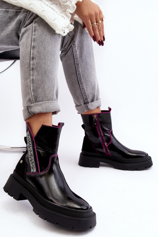 Āda Sieviešu Sieviešu puszābaki Tā irciejka 06236-15 melnas krāsas