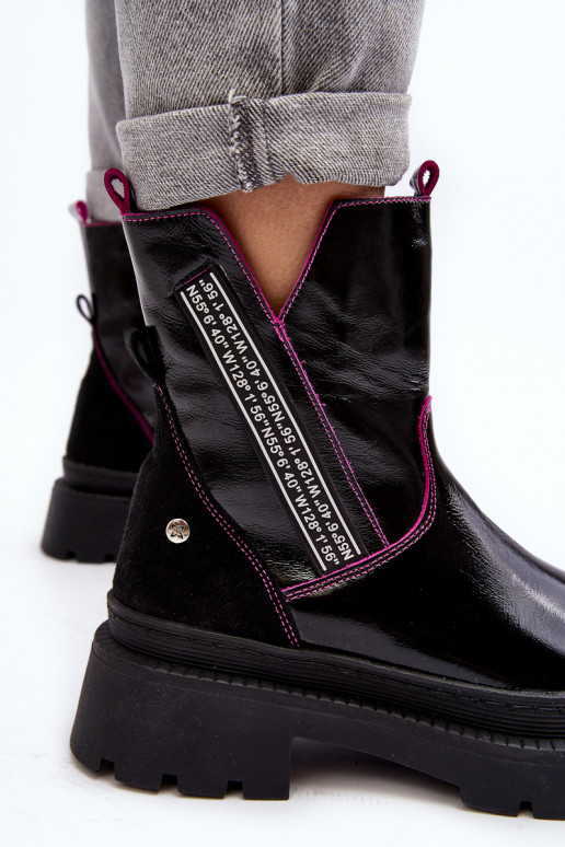 Āda Sieviešu Sieviešu puszābaki Tā irciejka 06236-15 melnas krāsas