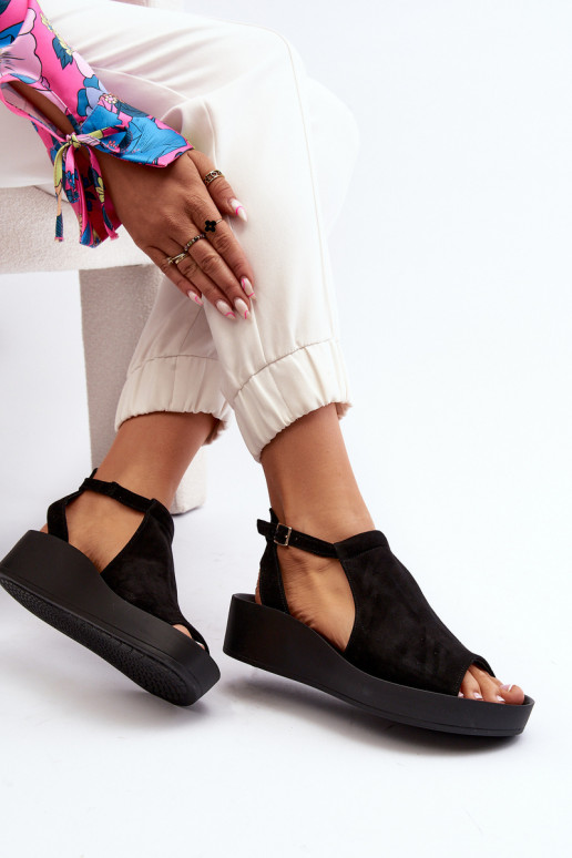 Zazoo 2914 Sieviešu basenes melnas krāsas Zazoo 2914 Sieviešu basenes melnas krāsas