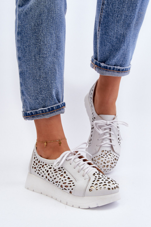 Zazoo 2821 Āda apavi Sieviešu Ažūrs Pelēkas krāsas Zazoo 2821 Āda apavi Sieviešu Ažūrs Pelēkas krāsas