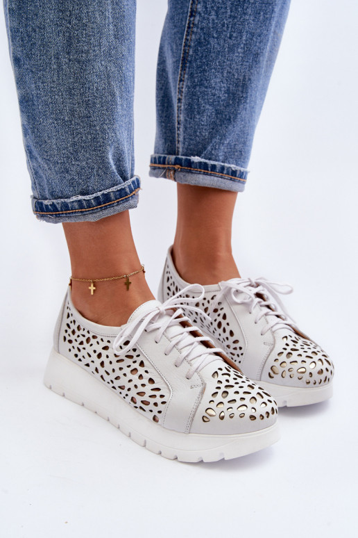 Zazoo 2821 Āda apavi Sieviešu Ažūrs Pelēkas krāsas Zazoo 2821 Āda apavi Sieviešu Ažūrs Pelēkas krāsas