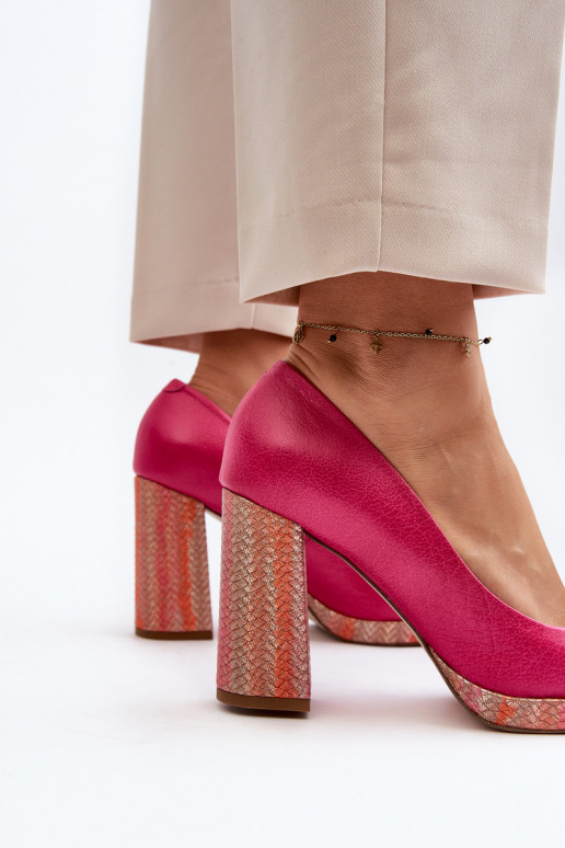 Kurpes ar papēdi Laura Messi 2746 Rozā krāsas