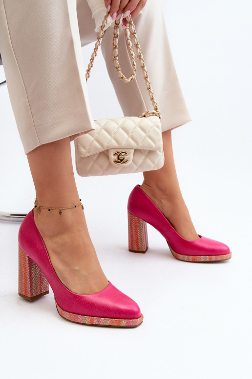 Kurpes ar papēdi Laura Messi 2746 Rozā krāsas