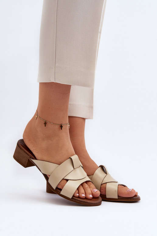 Zazoo 40236 Čibas no dabīgas ādas Sieviešu Uz Zema Papēža smilšu krāsas Zazoo 40236 Čibas no dabīgas ādas Sieviešu Uz Zema Papēža smilšu krāsas