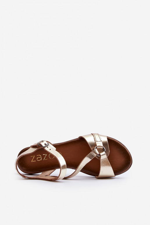 Zazoo 40182 Sieviešu basenes Sieviešu Zelta krāsas Zazoo 40182 Sieviešu basenes Sieviešu Zelta krāsas