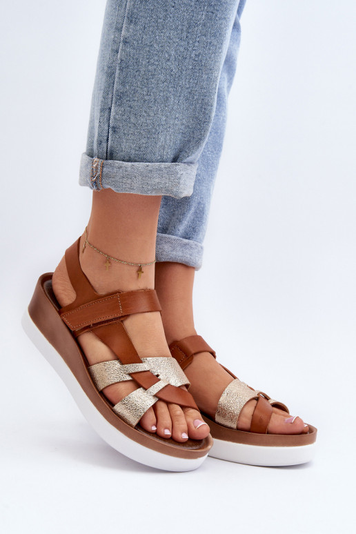 Zazoo 40397 Sieviešu Sieviešu basenes ar platformu brūnas krāsas Zazoo 40397 Sieviešu Sieviešu basenes ar platformu brūnas krāsas