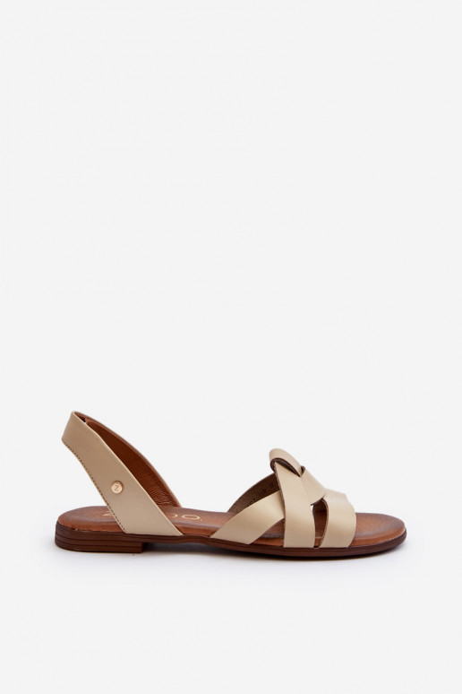 Zazoo 40185 Ērti Āda Ievelkamas smilšu krāsas Zazoo 40185 Ērti Āda Ievelkamas smilšu krāsas