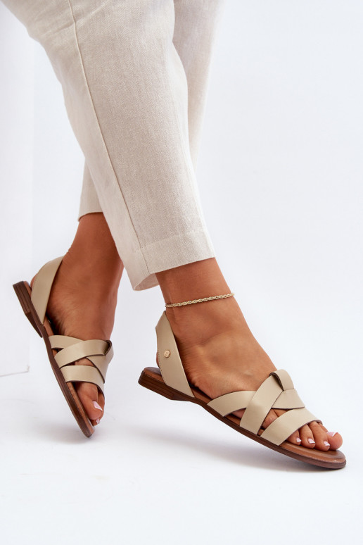 Zazoo 40185 Ērti Āda Ievelkamas smilšu krāsas Zazoo 40185 Ērti Āda Ievelkamas smilšu krāsas