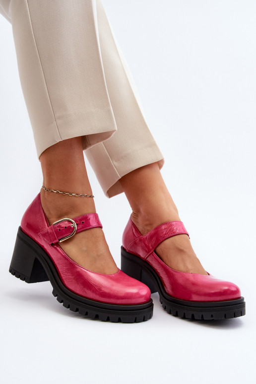 Zazoo 20166 Laque Āda Kurpes rozā krāsas Zazoo 20166 Laque Āda Kurpes rozā krāsas