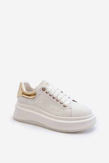 Āda Sneakers modeļa apavi Sieviešu GOE NN2N4031 baltas krāsas