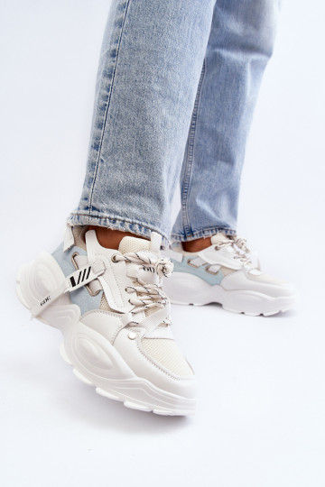 Sneakers modeļa apavi Sieviešu GOE NN2N4039B baltas krāsas