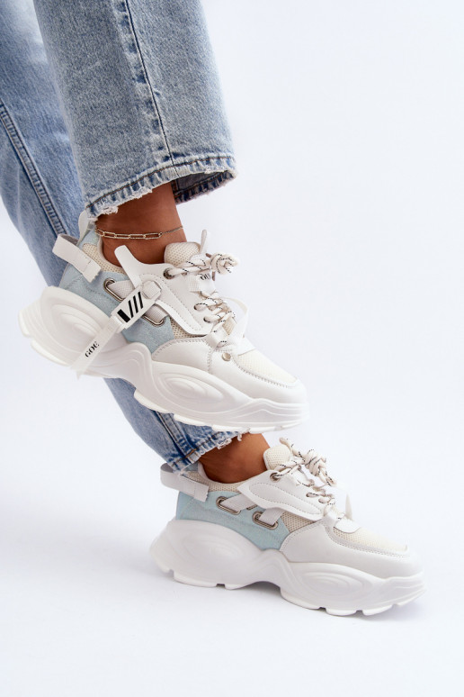 Sneakers modeļa apavi Sieviešu GOE NN2N4039B baltas krāsas