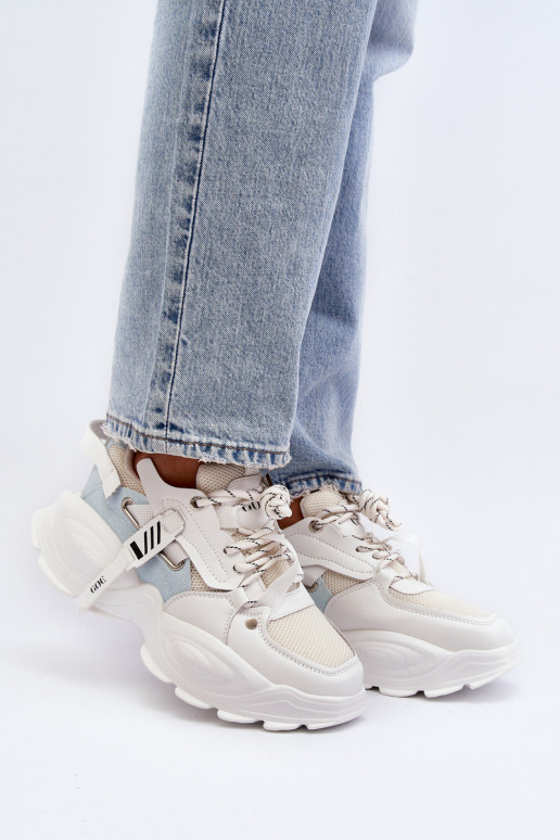 Sneakers modeļa apavi Sieviešu GOE NN2N4039B baltas krāsas