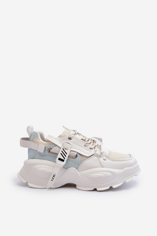 Sneakers modeļa apavi Sieviešu GOE NN2N4039B baltas krāsas
