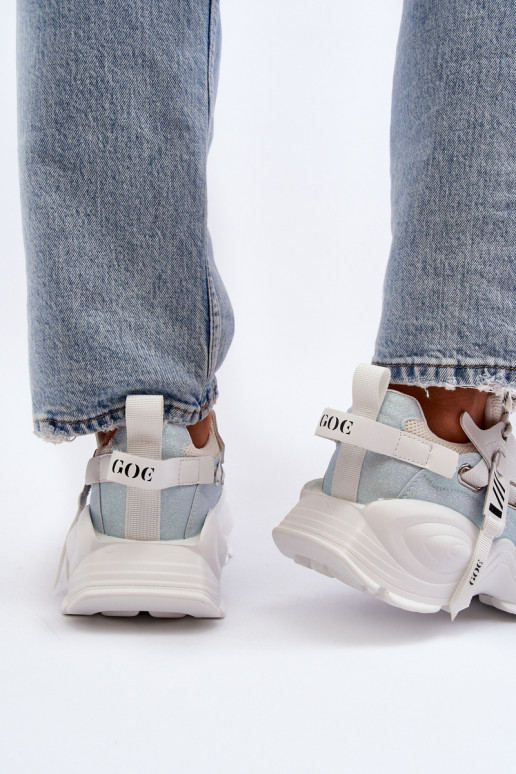 Sneakers modeļa apavi Sieviešu GOE NN2N4039B baltas krāsas