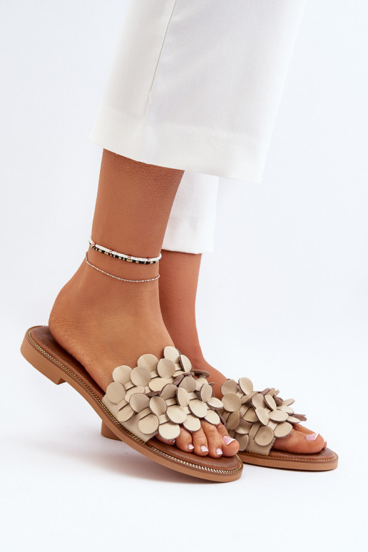 Zazoo 40381 Sieviešu Čibas no dabīgas ādas ar platiem papēžiem smilšu krāsas Zazoo 40381 Sieviešu Čibas no dabīgas ādas ar platiem papēžiem smilšu krāsas