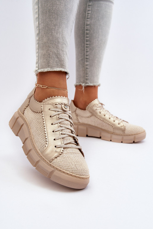 Sieviešu Āda apavi Tā irciejka 05850-22 Ziloņkaula krāsas Sieviešu Āda apavi Tā irciejka 05850-22 Ziloņkaula krāsas