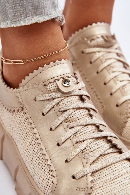 Sieviešu Āda apavi Tā irciejka 05850-22 Ziloņkaula krāsas Sieviešu Āda apavi Tā irciejka 05850-22 Ziloņkaula krāsas