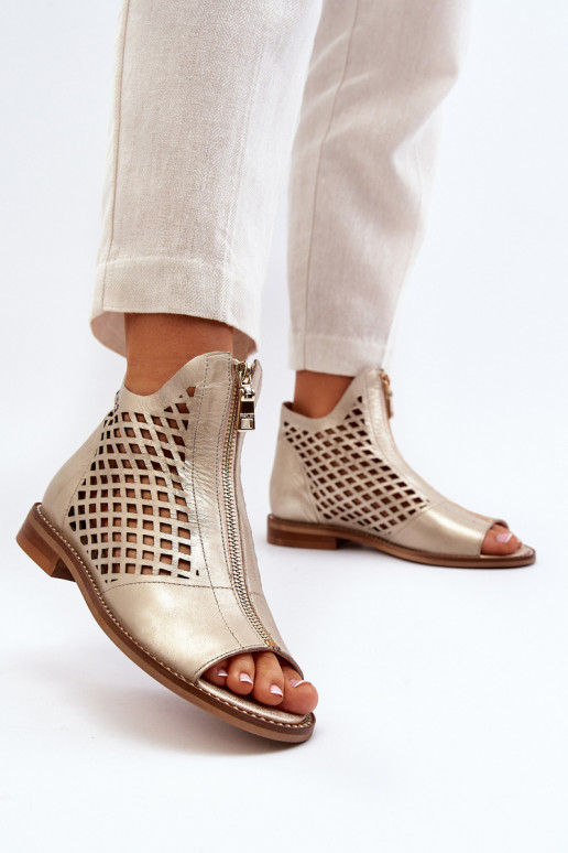 Zazoo 977/L Āda Ažūra basenes Uz pili Zelta krāsas Zazoo 977/L Āda Ažūra basenes Uz pili Zelta krāsas