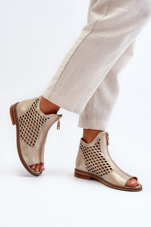 Zazoo 977/L Āda Ažūra basenes Uz pili Zelta krāsas Zazoo 977/L Āda Ažūra basenes Uz pili Zelta krāsas