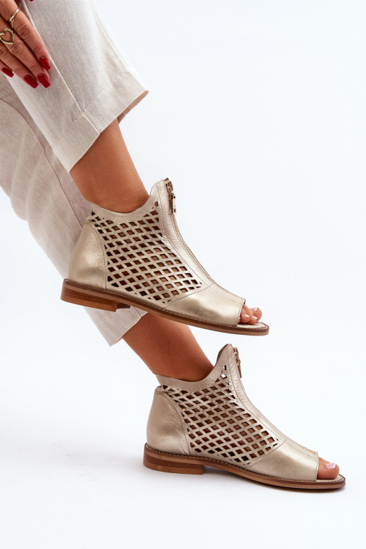 Zazoo 977/L Āda Ažūra basenes Uz pili Zelta krāsas Zazoo 977/L Āda Ažūra basenes Uz pili Zelta krāsas