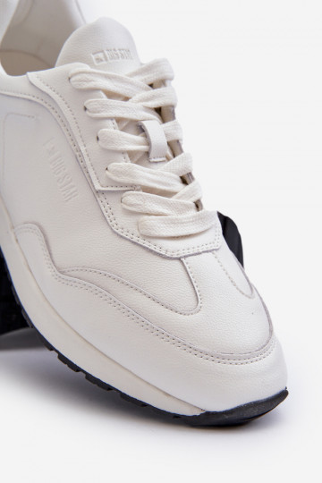 Sneakers modeļa apavi Vīriešiem Āda BIG STAR NN174288 baltas krāsas 2